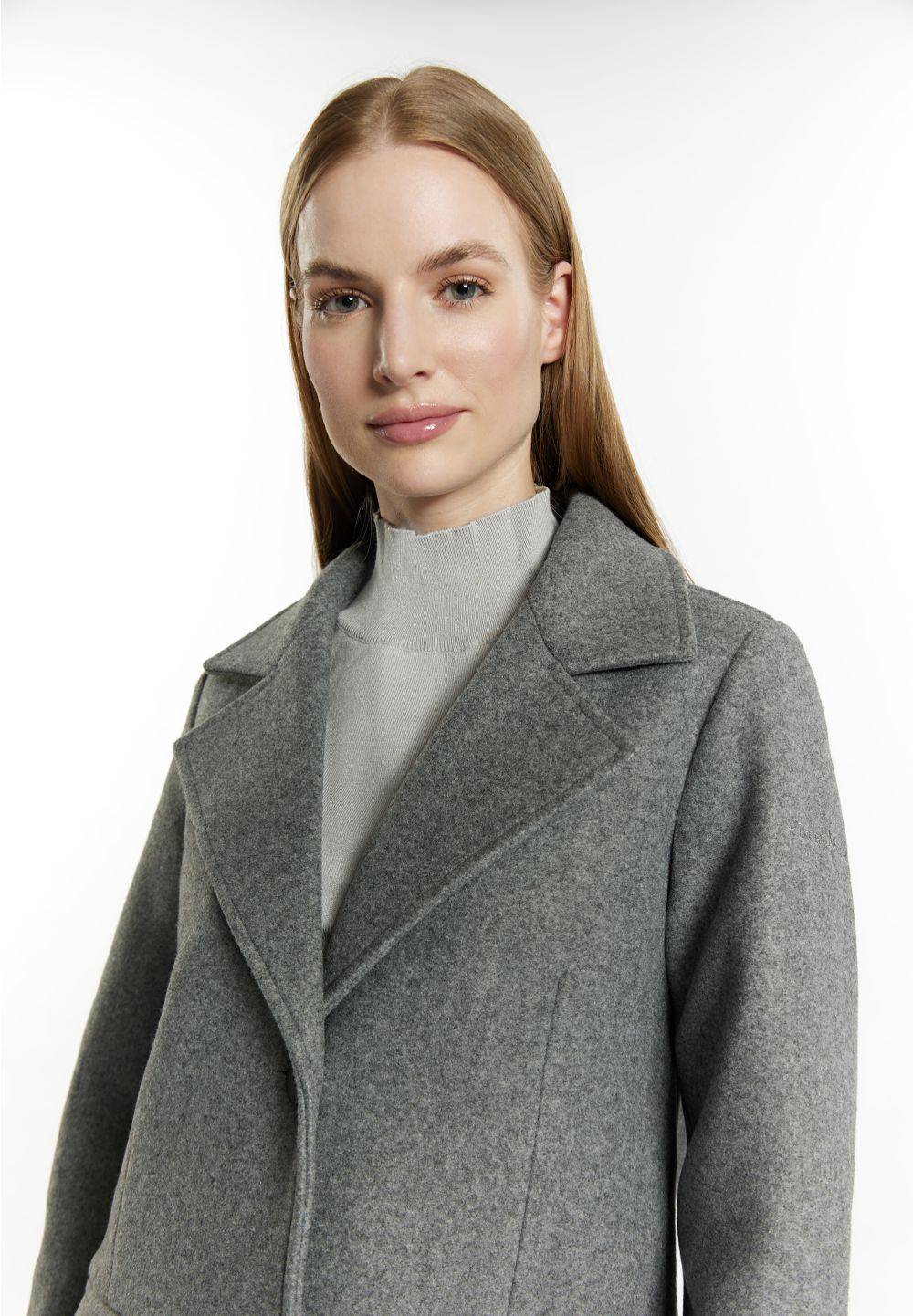 Schmuddelwedda DreiMaster Klassik Übergangsjacke in Wolloptik im Angebot
