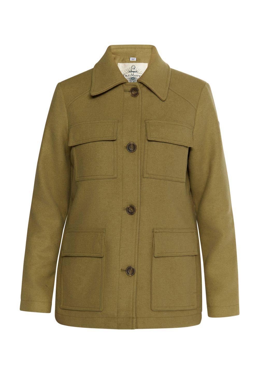 Schmuddelwedda DreiMaster Vintage Übergangsjacke aus Wollgemisch Fabrikverkauf