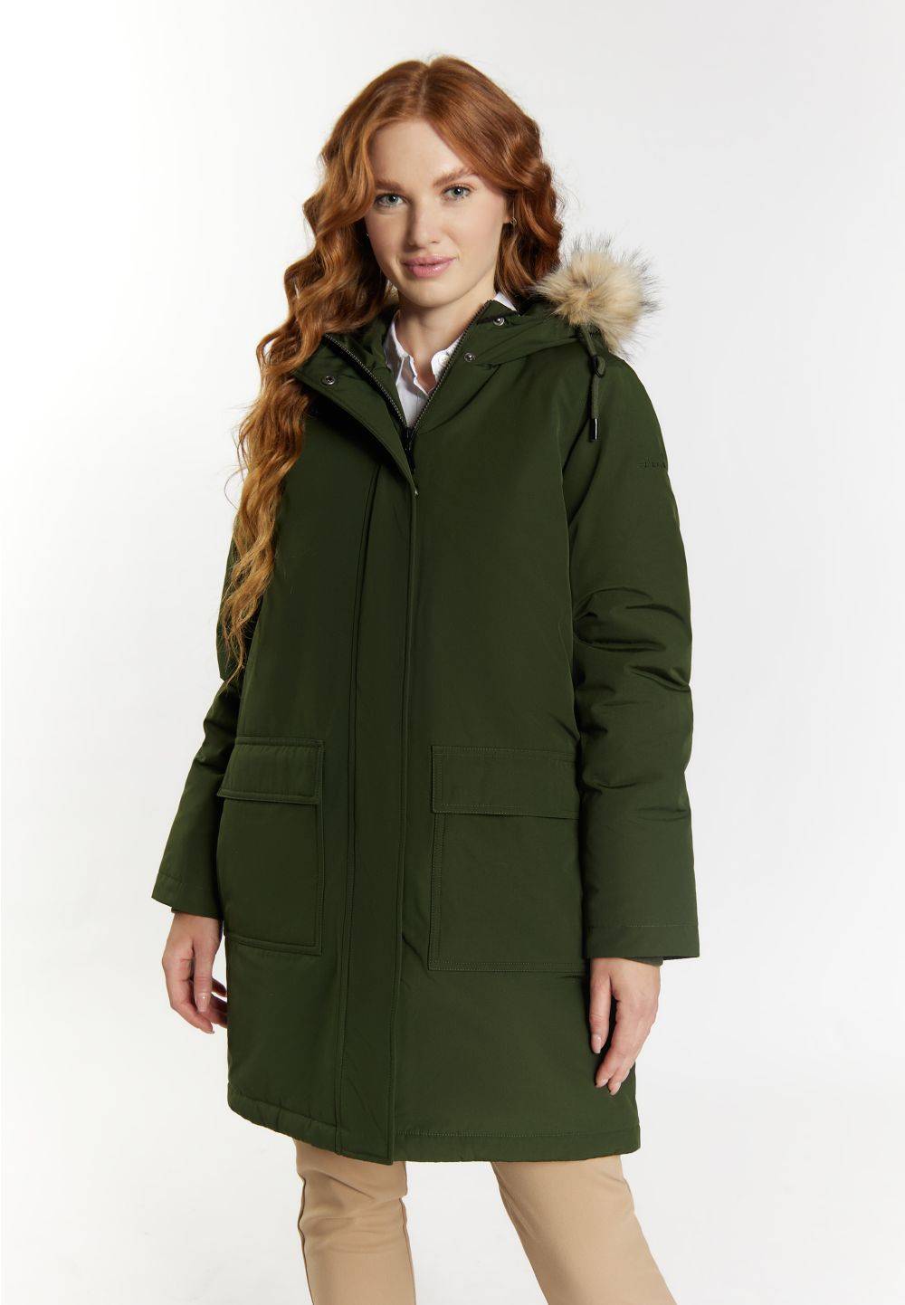 Schmuddelwedda DreiMaster Klassik Winterparka mit Kunstfell Sonderangebot