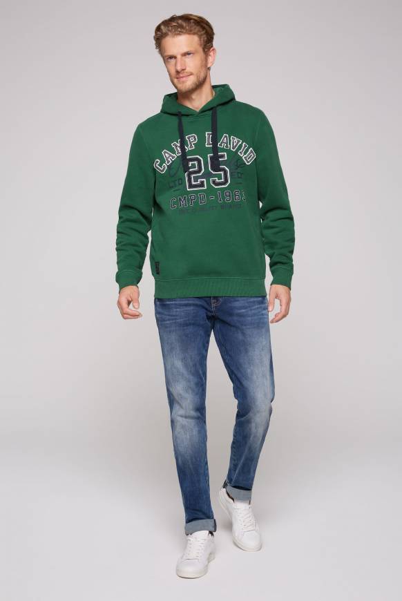 Soccx Hoodie mit Artwork im Retro-Style raw green Hotsell