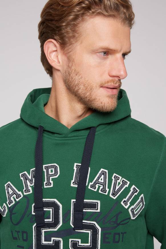 Soccx Hoodie mit Artwork im Retro-Style raw green Hotsell
