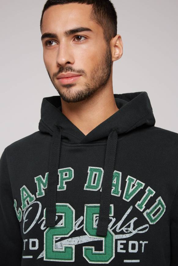 Soccx Hoodie mit Artwork im Retro-Style black Meist gekauft