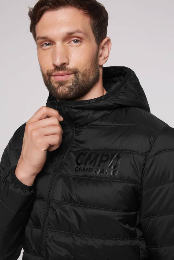 Soccx Leichte Steppjacke mit Kapuze black Hotsell