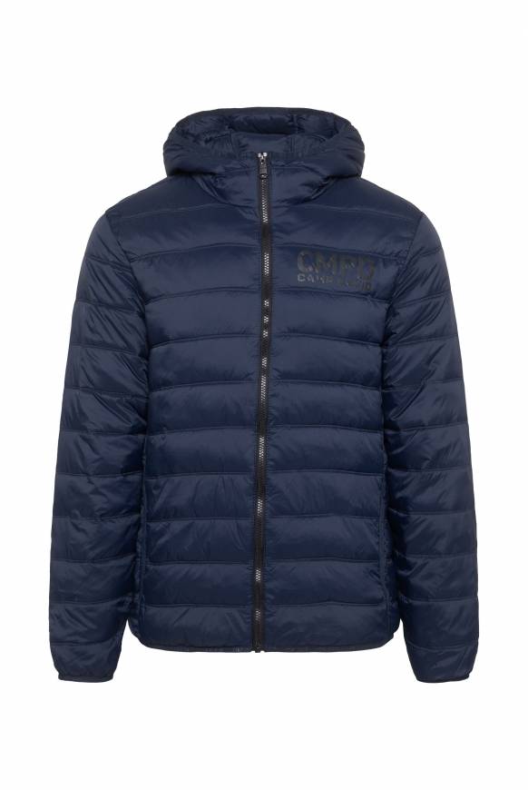Soccx Leichte Steppjacke mit Kapuze blue navy im Angebot