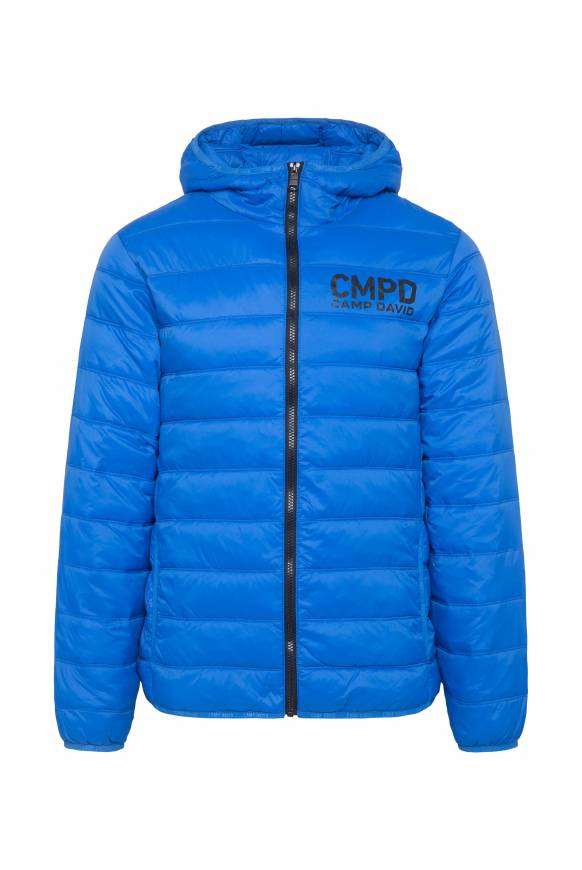 Soccx Leichte Steppjacke mit Kapuze flight blue Schlussverkauf