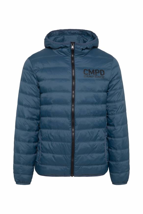 Soccx Leichte Steppjacke mit Kapuze blue haze Günstiger Verkauf