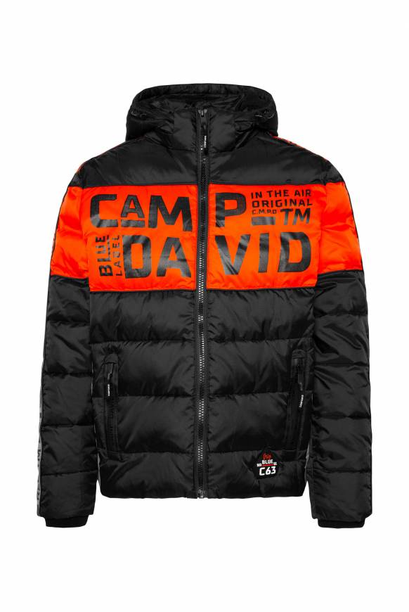 Soccx Winterjacke mit Colour-Blocking und Logo-Design black Meist gekauft