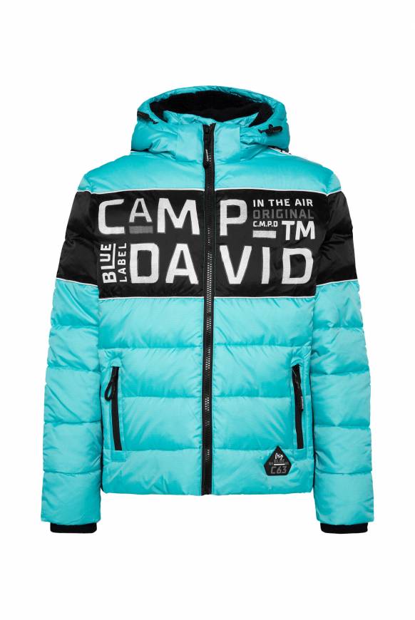 Soccx Winterjacke mit Colour-Blocking und Logo-Design new aqua Online