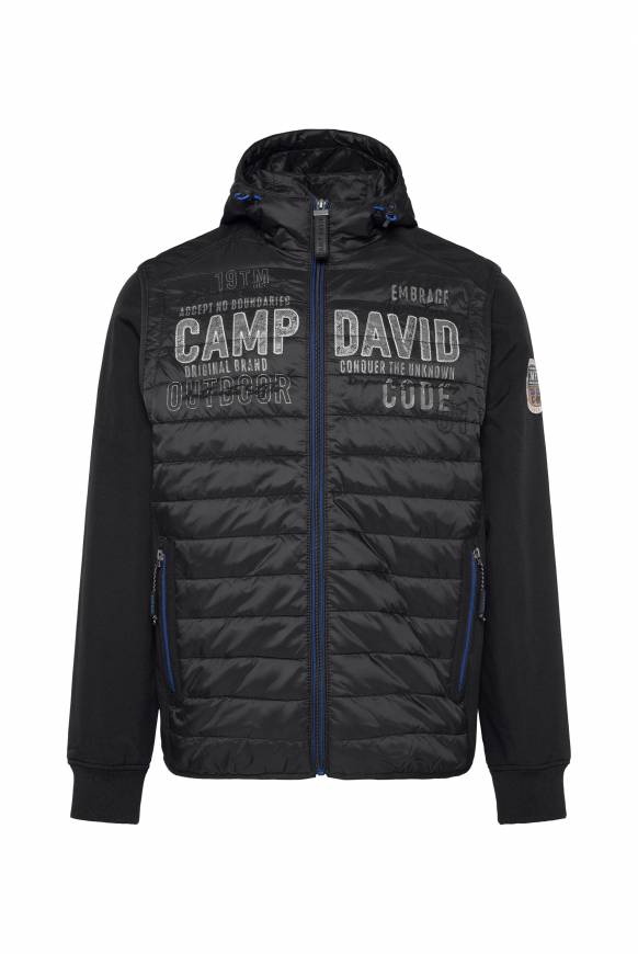 Soccx 2-in-1 Softshelljacke mit abtrennbaren Ärmeln black / black Verkauf