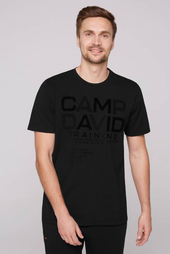 Soccx Sport-T-Shirt mit Artworks black