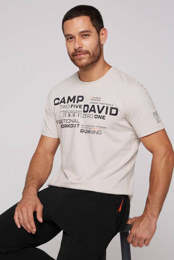 Soccx Sport-T-Shirt mit Artwork shell