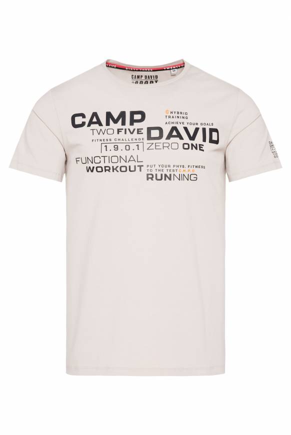 Soccx Sport-T-Shirt mit Artwork shell Outlet