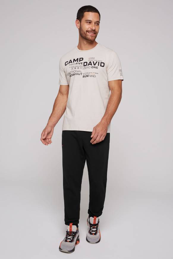 Soccx Sport-T-Shirt mit Artwork shell Outlet