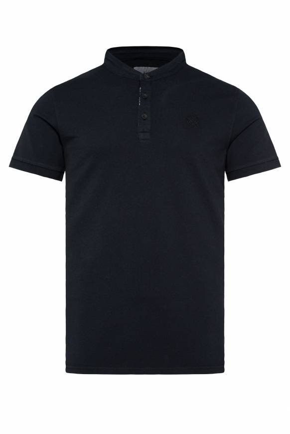 Soccx Henley-Shirt im Polo-Stil blue navy im Angebot
