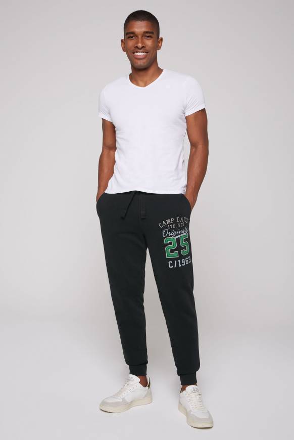 Soccx Jogginghose mit Retro-Artwork black Meist gekauft