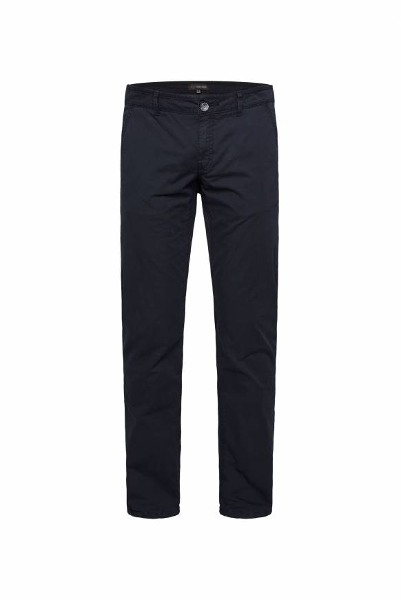 Soccx Chinohose Stone Washed blue navy Online