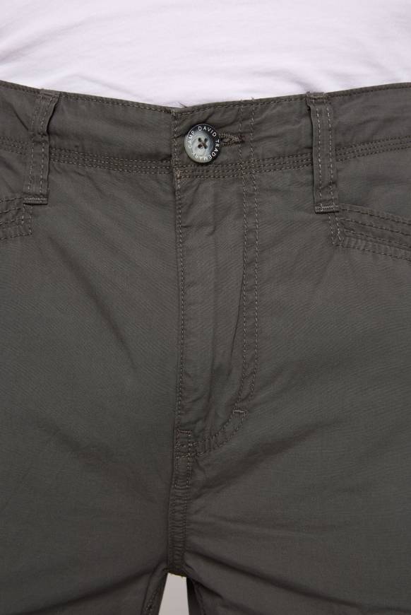 Soccx Leichte Cargohose mit Label Prints mud Verkauf