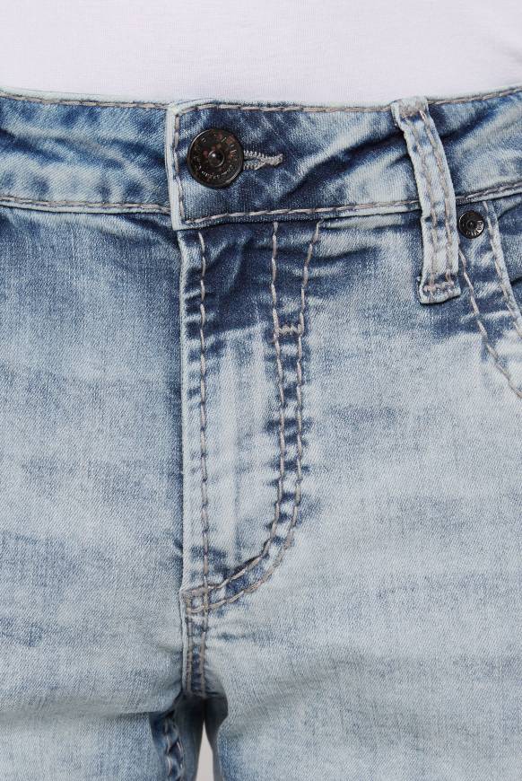 Soccx Jeans NI:CO Regular Fit mid blue printed Angebote