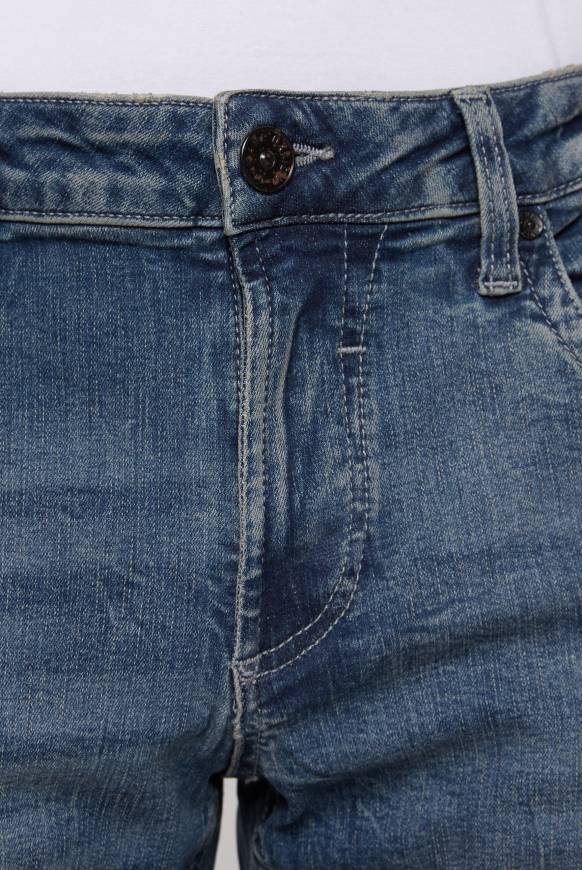 Soccx Jeans NI:CO Regular Fit dark blue printed im Angebot