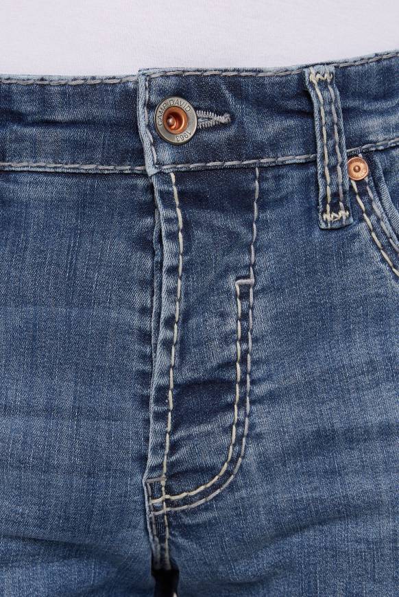 Soccx Jeans RO:BI Slim Fit dark blue used Günstiger Verkauf