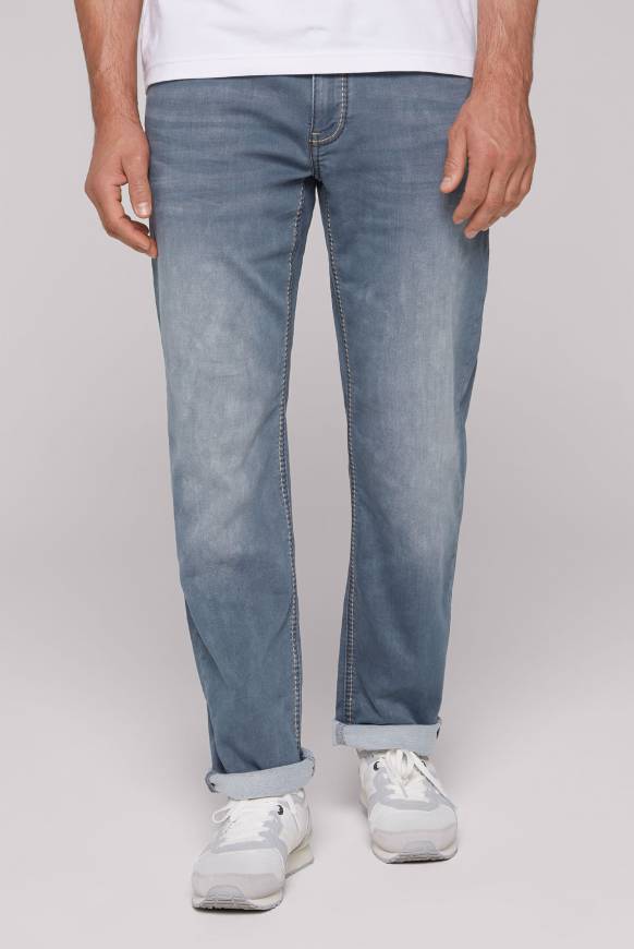 Soccx Jeans CO:NO Comfort Fit grey blue used jogg im Angebot