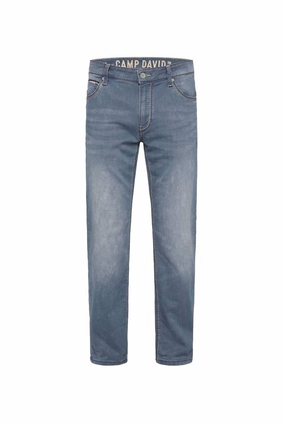 Soccx Jeans CO:NO Comfort Fit grey blue used jogg im Angebot