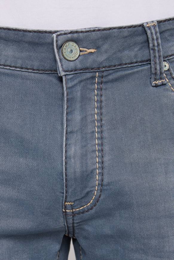 Soccx Jeans CO:NO Comfort Fit grey blue used jogg im Angebot