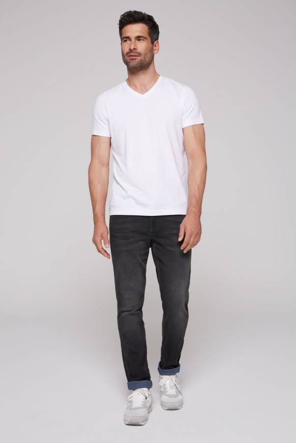Soccx Jeans DA:VD Regular Fit blue black used jogg Schlussverkauf