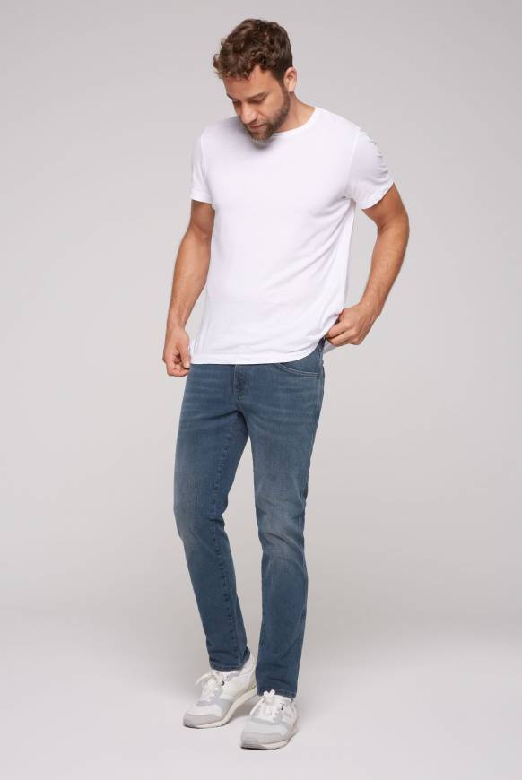 Soccx Jeans DA:VD Regular Fit blue grey Outlet