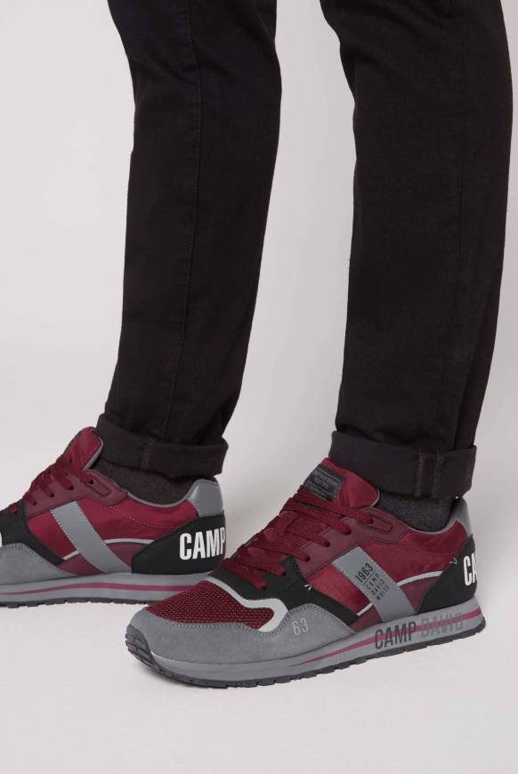 Soccx Sneaker im Retro Look burgundy Meist gekauft