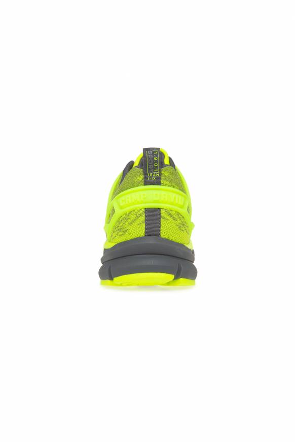 Soccx Running Sneaker mit Knit-Design und Rubber Logo neon lime Auslauf