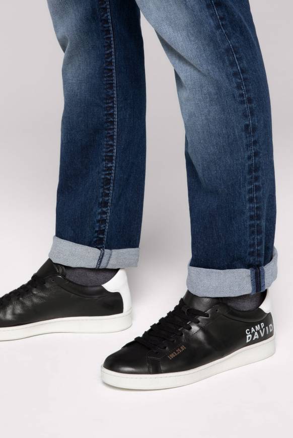 Soccx Sneaker aus Leder mit Logo Prints black Hotsell