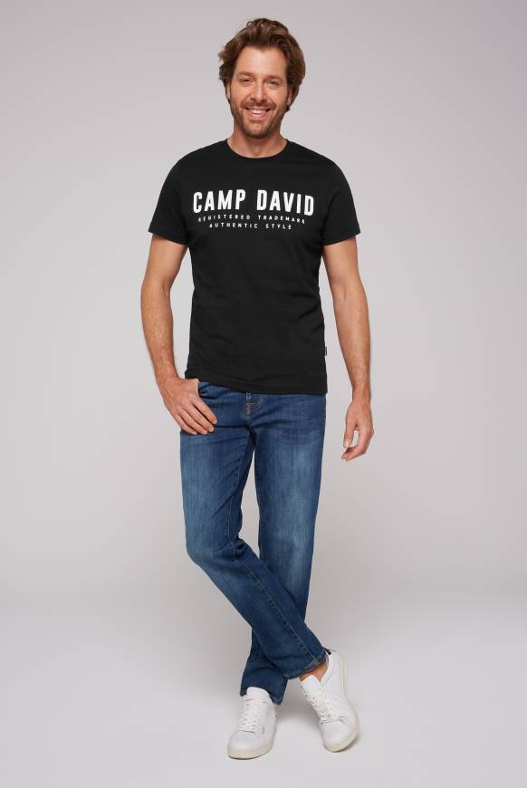 Soccx Basic Logo T-Shirt black Schlussverkauf