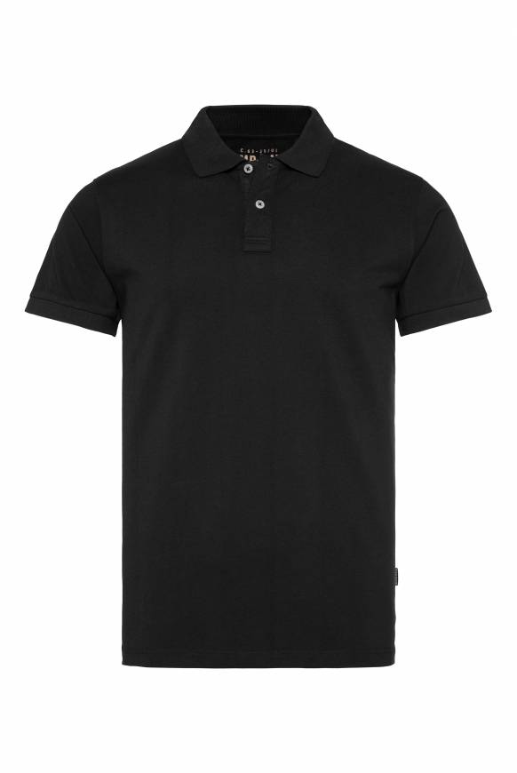 Soccx Basic Pikee-Polo mit Trikotkragen black Meist gekauft