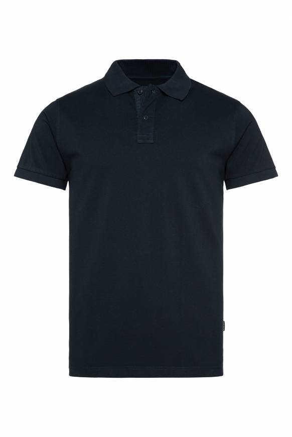 Soccx Basic Pikee-Polo mit Trikotkragen blue navy Online