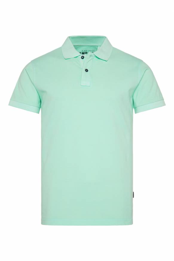 Soccx Basic Pikee-Polo mit Trikotkragen sun aqua Angebote