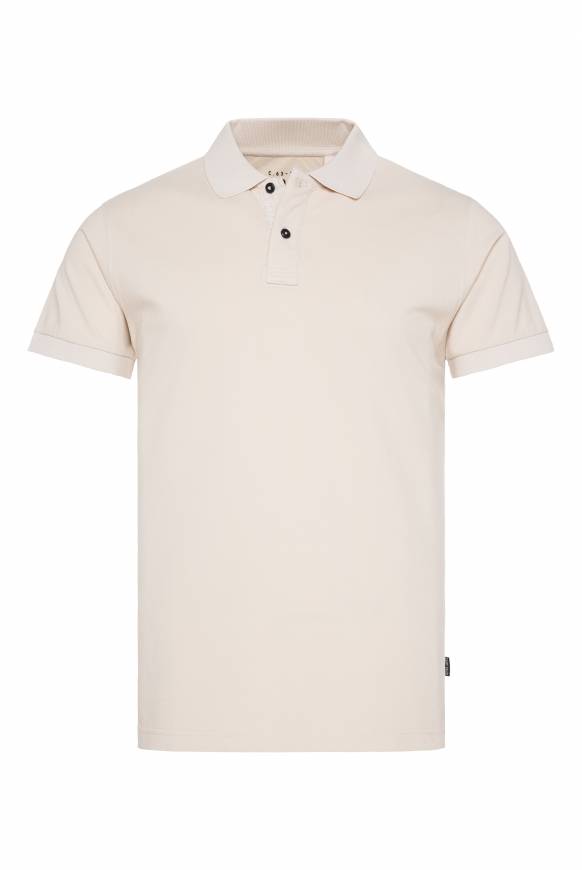 Soccx Basic Pikee-Polo mit Trikotkragen light cappuccino Hotsell