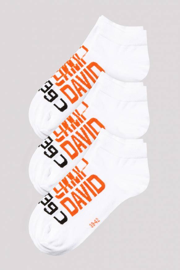 Soccx Sneakersocken im Dreierpack opticwhite