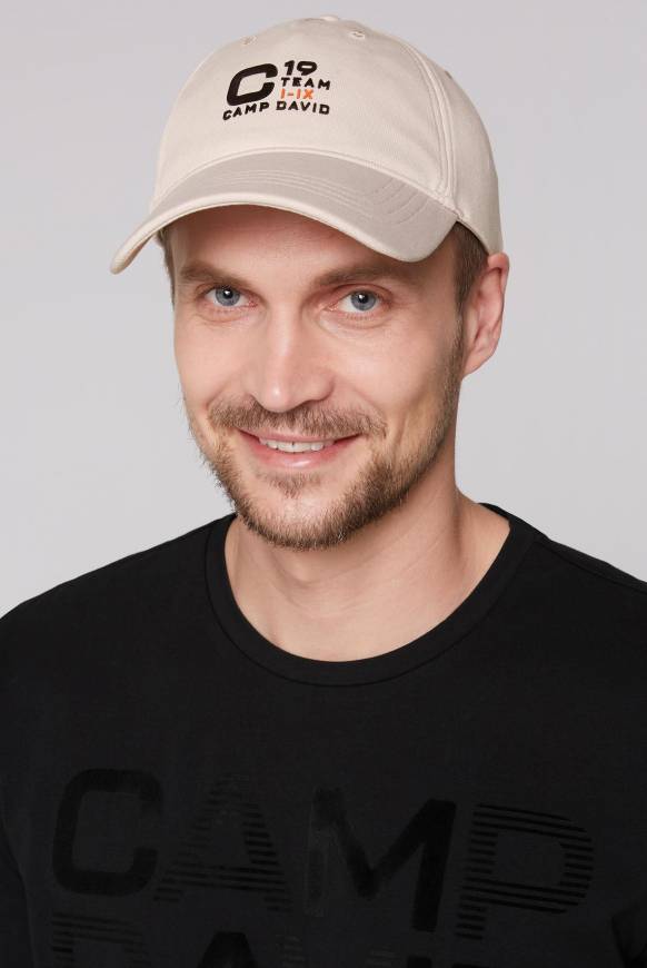 Soccx Base Cap mit Rubber Prints shell