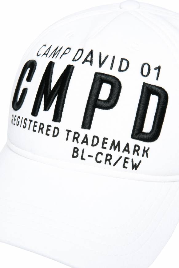Soccx Base Cap mit 3D-Stickerei opticwhite Verkauf