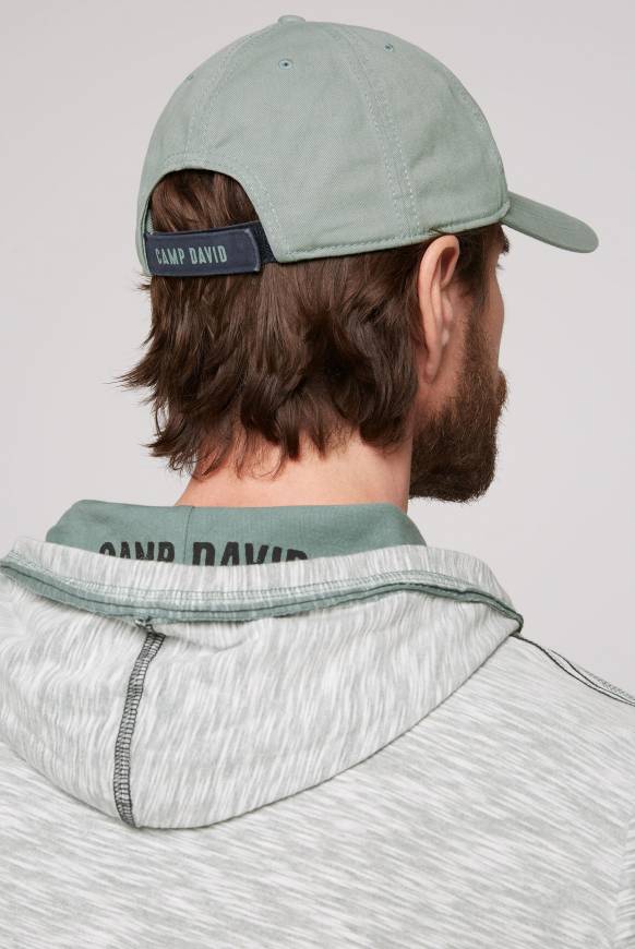 Soccx Base Cap mit Logo Artwork teal im Angebot
