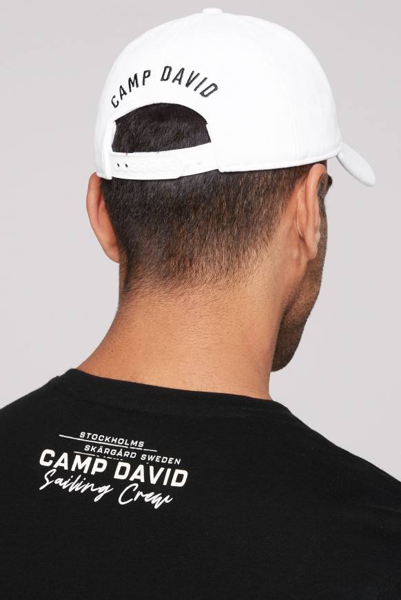 Soccx Base Cap mit 3D-Stickerei opticwhite Fabrikverkauf