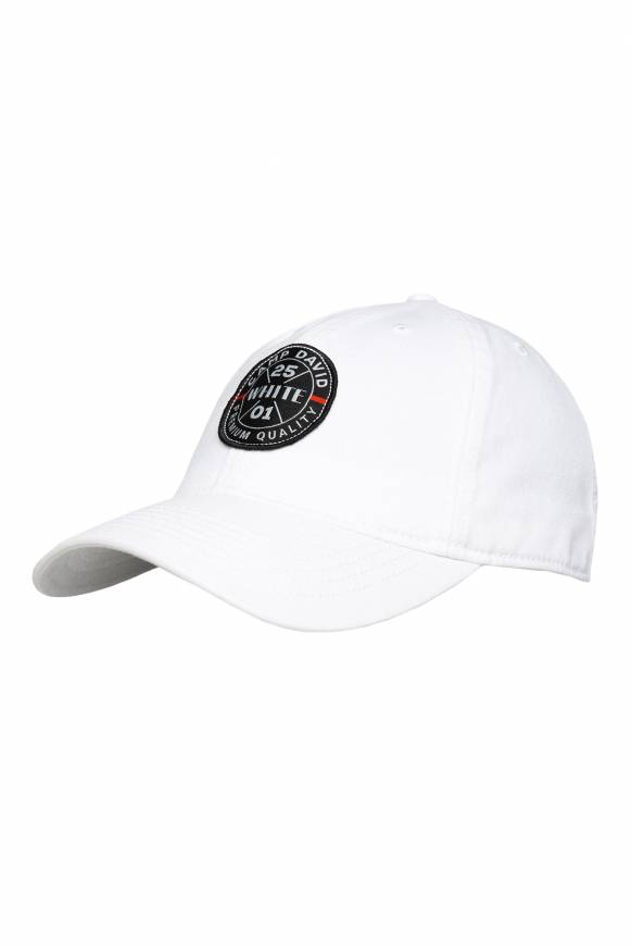Soccx Base Cap mit Label Patch opticwhite Outlet