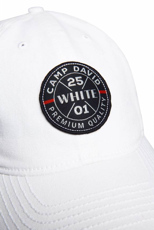 Soccx Base Cap mit Label Patch opticwhite Outlet