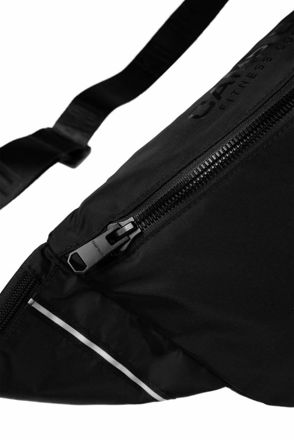 Soccx Große Gürteltasche mit Logo Print black Auslauf