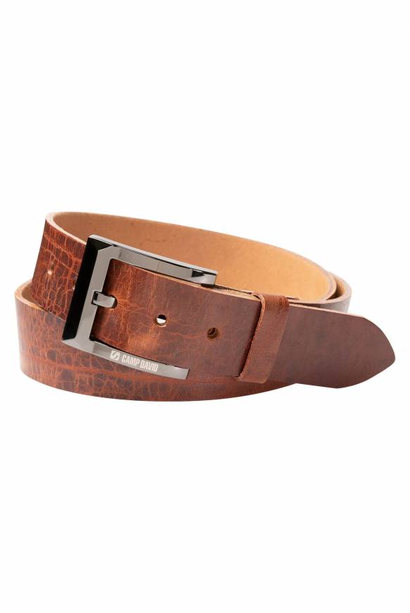 Soccx Gürtel mit Dornschließe brown Verkauf