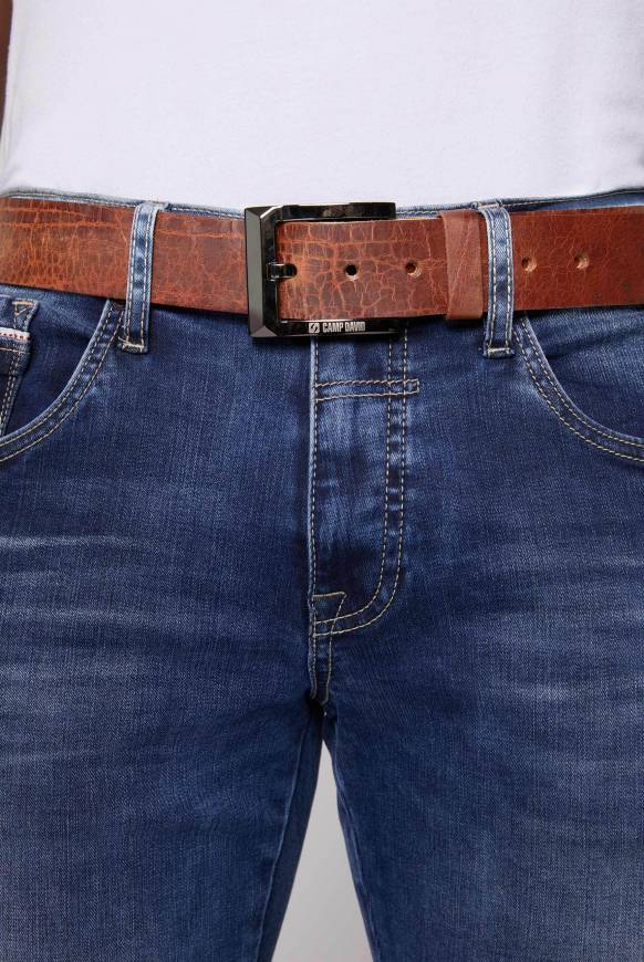 Soccx Gürtel mit Dornschließe brown Verkauf