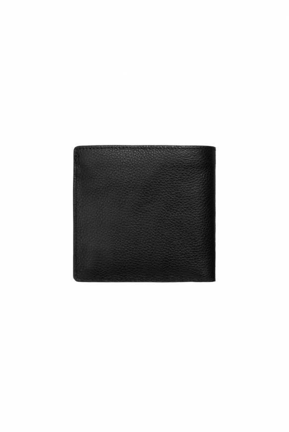 Soccx Klapp-Geldbörse mit Logo-Prägung black im Angebot