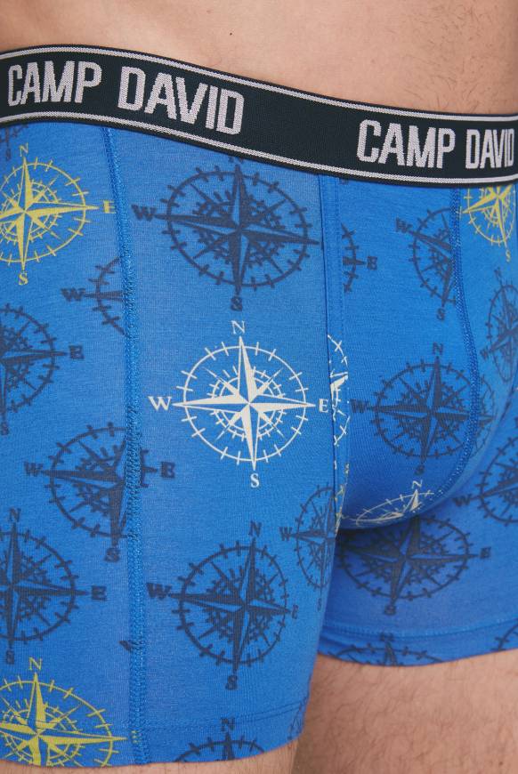 Soccx Boxershorts mit All Over Print, 2er-Pack electric blue / red Fabrikverkauf