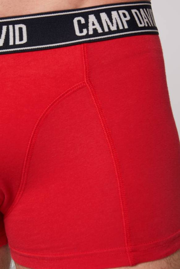 Soccx Boxershorts mit Logo-Bund, 2er-Pack red / navy Verkauf